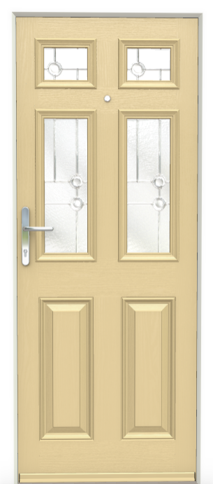 Distinction nxt-gen Classical Half Glazed composite door