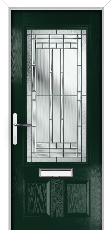 Langton composite door with Michigan glass